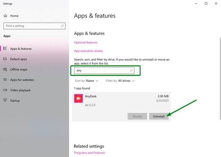 How to Uninstall AnyDesk on Windows